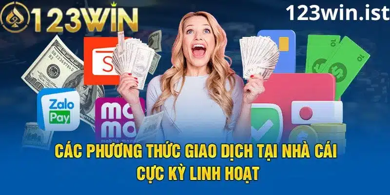 Phương thức nạp tiền tại nhà cái 123win